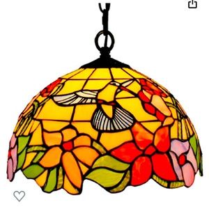 tiffany style hanging lamp